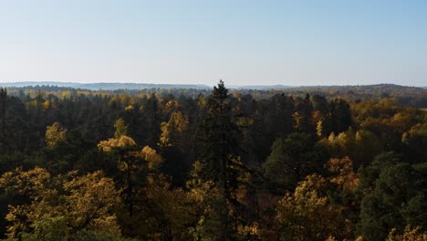 Herbstlandschaft-Von-Einem-Wachturm