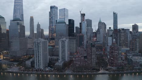 Luftaufnahmen-Von-Lower-Manhattan