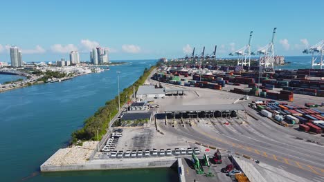 Luftaufnahme-Des-Hafens-Von-Miami