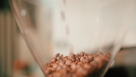 Coffee-beans-in-a-mill