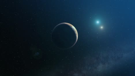 Ankunft-Auf-Einem-Fernen,-Kargen-Exoplaneten