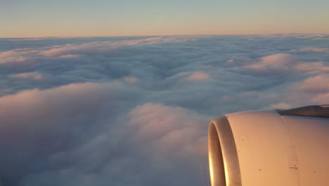Aeral-view-from-above-the-clouds-on-board-of-a-jet-airplane-A330