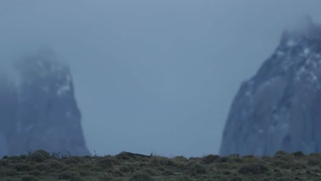 Two-peaks-in-clouds-on-dark-day
