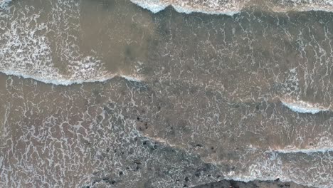 Aerial-footage-of-beach,-India-|-Travel-|-Sunset-|-Water-|-Sea-|-Arabian-Sea-|-Summer-in-India
