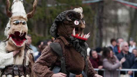 Funny-and-somewhat-scary-mask-with-horns-of-a-bulgarian-kuker