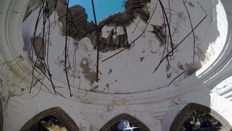 Damaged-fountain-dome-of-the-Defterdar-Mosque-in-Kos-town-as-a-result-of-the-2017-earthquake