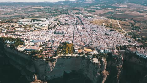 Videoaufnahmen-Aus-Der-Luft-Von-Ronda-Spanien-In-4k