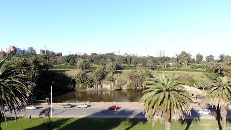 Luftaufnahmen-Landschaft-Parque-Rodo-Montevideo-Uruguay