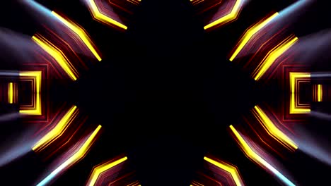 Kaleidoskop-Disco-Lichteffekte,-Bewegungshintergrund