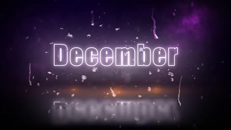 December-neon-lights-sign-revealed-through-a-storm-with-flickering-lights