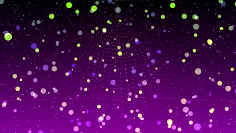 Purple-Particles-Abstract-Motion-Background