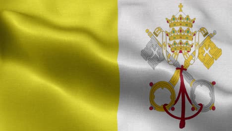 Ondeando-Lazo-4k-Bandera-Nacional-De-Ciudad-Del-Vaticano