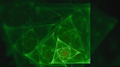 Cristal-Facetado-Fractal-Formas-Geométricas-Siempre-Cambiantes-Y-En-Espiral