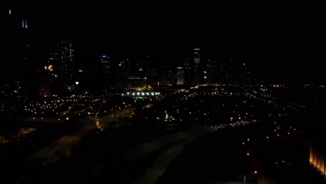 Chicago-Luftaufnahmen-Bei-Nacht