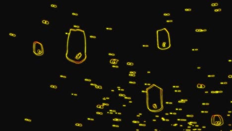hundreds-of-silhouetted-glowing-lanterns-draw-on-as-they-fly-away-into-the-darkness-motion-graphic