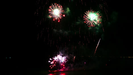 Beautiful-firework-display-on-sky-background-at-night