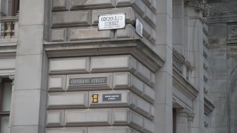 Three-Glasgow-street-signs