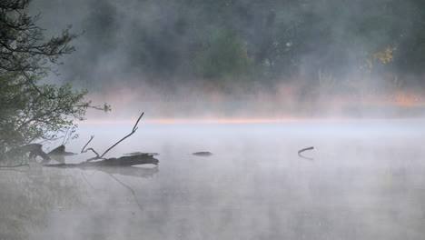 Ominoso-Lugar-Dramático-Y-Aterrador-En-Un-Lago-Neblinoso-Con-Un-Asesinato-Por-Accidente-De-Niebla-Espesa-Y-Pesada