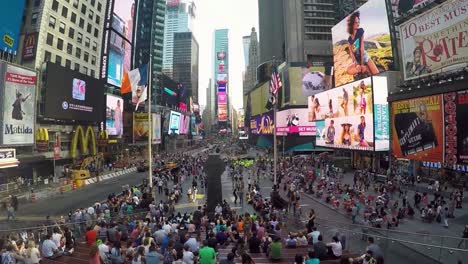 Urban-Scenery-of-Modern-Western-World-at-Times-Square-in-New-York-City