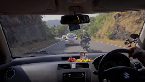 Ghat-Der-Straße,-Die-Durch-Den-Berg-Der-Westlichen-Ghats-Lonavala,-Indien,-Maharashtra-Führt
