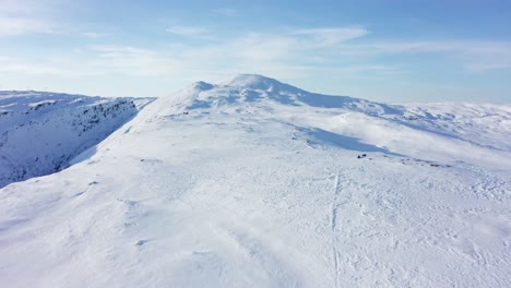 Winterwunderland-Von-Hamlagro-Norwegen,-Ideal-Zum-Skifahren