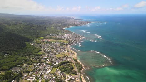 Vista-Aérea-De-La-Costa-De-Oahu