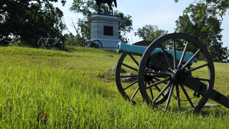 Cannons-on-Cemetery-Hill-in-Gettysburg