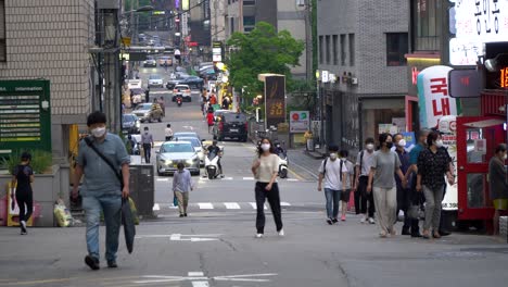 Corona-Virus-Pandemie-In-Seoul,-Südkorea
