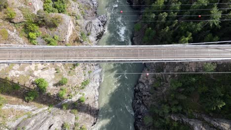 4k-aerial-footage-of-Hagwilget-canyon-bridge-in-northern-British-Columbia-in-summer-of-2021
