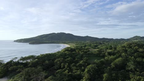 4k-aerial-hyper-lapse-of-Playa-Grande-near-Tamarindo,-Guanacaste