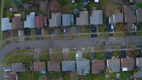 Topdown-aerial-view-of-homes-in-Kitchener-Waterloo