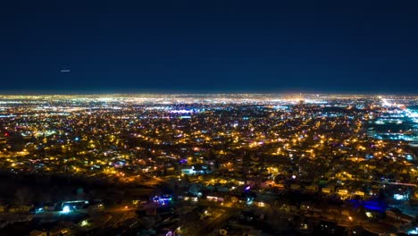 Night-time-aerial-Hyper-Lapse-of-the-suburbs