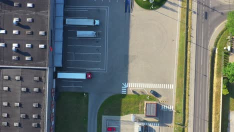 Modern-factory-buildings-and-warehousing-logistics.-Aerial-View