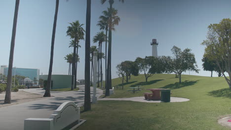 Lighthouse-in-Long-Beach,-CA