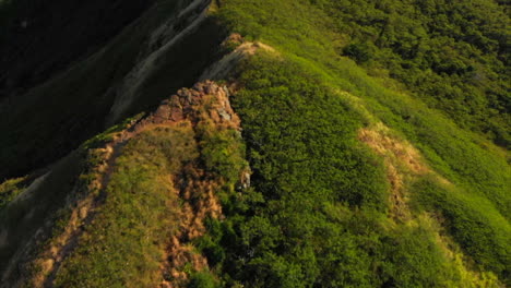 Luftaufnahme-Der-Pillbox-Wanderung-In-Hawaii