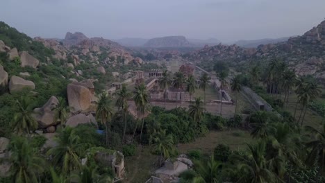 Antenne:-Hampi-Landschaft-In-Indien