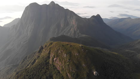 Highest-brazilian-rainforest-tropical-mountains,-Pico-Caratuva-and-Pico-Paraná,-Brazil,-South-America