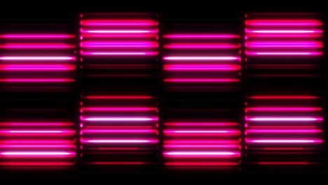 Rosafarbene-LED-Neon-Disco-Partylichter,-Bewegungshintergrundschleife