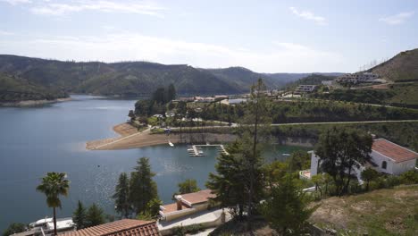 Castelo-do-Bode-Albufeira-dam-lake-in-Portugal