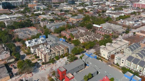 Aerial-view-of-Affluent-homes-near-downtown-Houston-in-the-Rice-Village-area