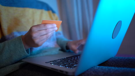 Online-purchases-at-night-with-a-credit-card