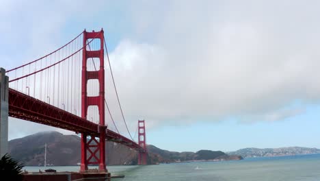 Aerial:-Golden-Gate-Bridge-in-a-cloudy-day
