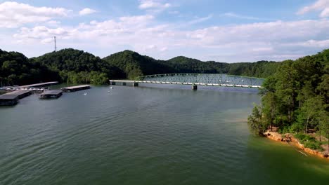 421-Puente-Sobre-El-Lago-Holston-Sur-Cerca-De-Bristol-Virginia-Y-No-Lejos-Del-Lago-Watauga-Tennessee