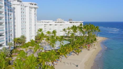 Marbella-seafront-hotel,-Juan-Dolio-in-Dominican-Republic