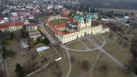 Svatý-kopeček-u-Olomouce,-Basilica-of-Minore,-Visitation-of-the-Virgin-Mary-In-Czech-Republic