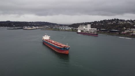 Distant-Aerial-Rotation-Around-an-Oil-Tanker-Near-a-Port