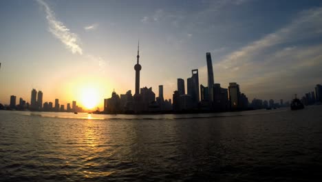 Time-lapse-in-Shanghai,-China