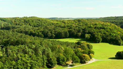 View-over-a-big-valley-in-the-belgian-ardennes-near-to-the-village-of-Han-and-the-caves-of-Han