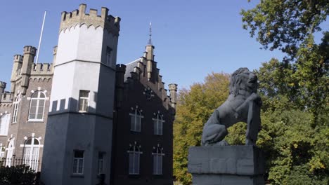 Castillo-De-Apilamiento,-Boxtel,-Brabante-Septentrional,-Países-Bajos---Monumentos-Nacionales