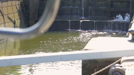 Rideau-Canal-close-up-footage-of-dry-lockstation